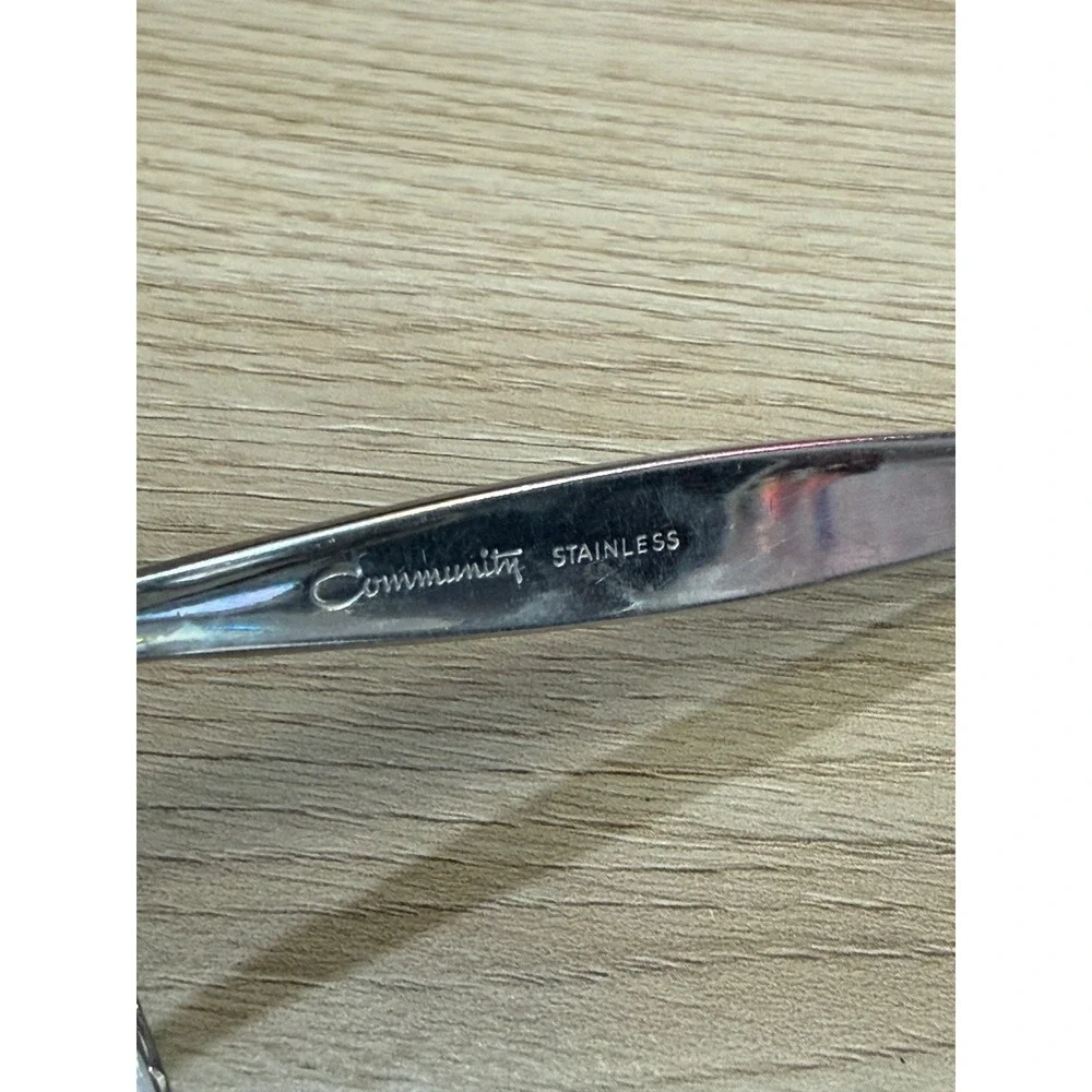Oneida Community Venetia Stainless Steel Flatware Set of 2 Soup Cereal Spoons